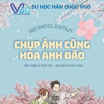 VGO PHOTO CONTEST: CHỤP ẢNH CÙNG HOA ANH ĐÀO